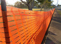 Bentuk Oval Pagar Keselamatan Plastik SR Style HDPE Safety Security Fencing