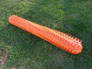 UV Stabilized Orange Plastic Fence, Penghalang Visual Pagar Polyethylene Mesh