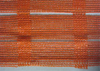 Cina Industri Portable Orange Plastik Mesh Barrier Fence Netting Untuk Penggalian Terbuka perusahaan