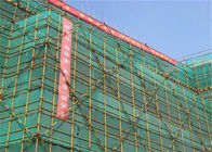 PE Material Plastik Keselamatan Konstruksi Netting Menggunakan untuk Perlindungan Bangunan