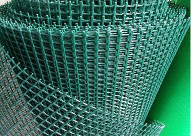 Cina UV Treated Green Plastic Garden Netting, 280-430 g / m2 Pagar Keamanan Plastik pabrik